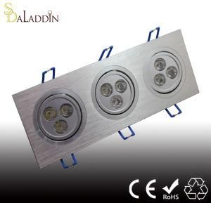 3X3w LED Ceiling Light, LED Ceiling Lamp (SD-B)