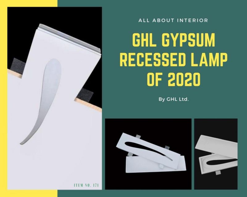 Modern Lamp of Plaster Recessed Ceiling Light (171)