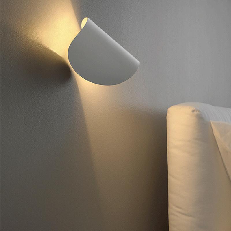 Italian Modern Minimalist Wall Lamp Living Room Creative Rotating Art Io LED Wall Sconce (WH-OR-211)