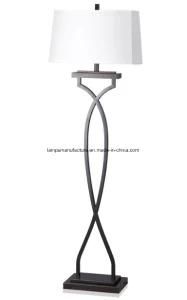 Brown Color Iron Floor Lamp for Middle East Hotel