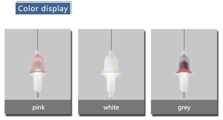 Modern LED Fanny Colorful Project Glass Pendant Lamp