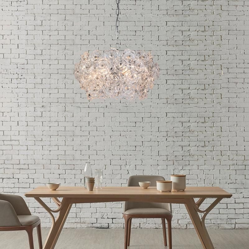 Hot Sale Modern Glass Chandelier Indoor Decorative Pendant Lamp