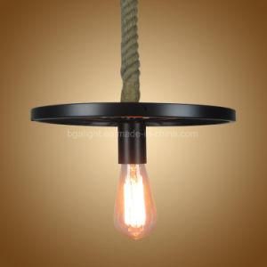 E27 Creative Linen Indoor Ceiling Light with Metal