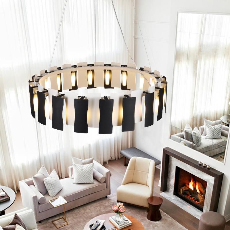 Circle Design Modern Style Living Room Dining Room Pendant Lamp