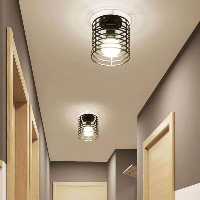 Mini Ceiling Lights Vintage Industrial Ceiling Lamp Hallway Corridor Retro Loft Industrial Ceiling Light (WH-LA-36)