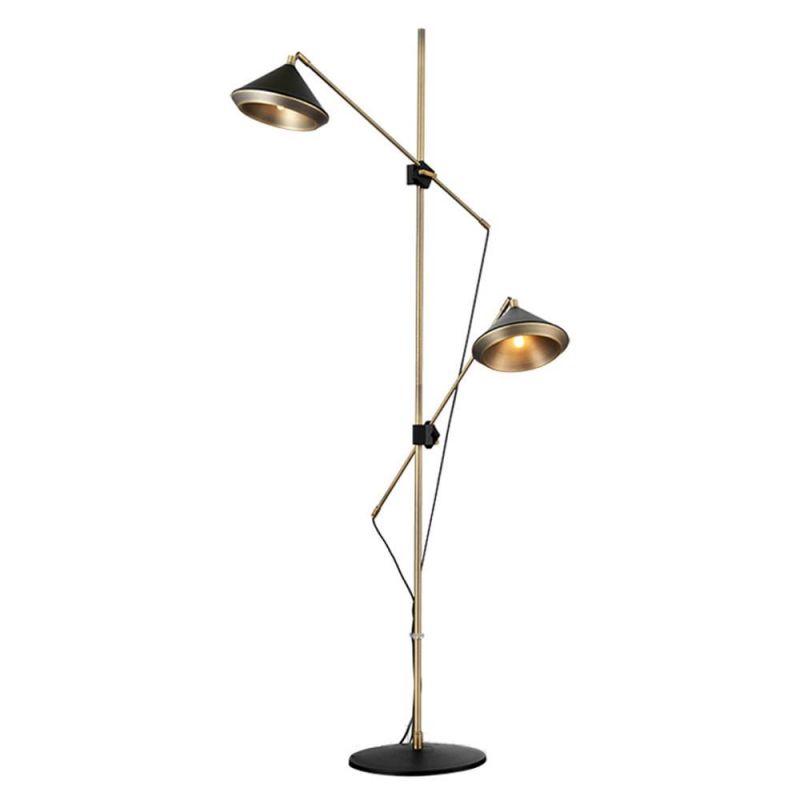 Art Decor Bedroom Floor Lamp Industrial Retro Metal Iron Loft Floor Light
