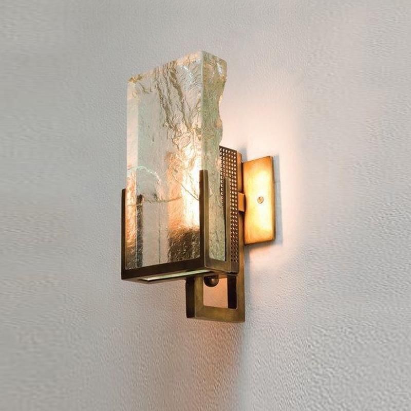 Living Room Wall Lamp Nordic Villa Bedside Bedroom Crystal Wall Lamp