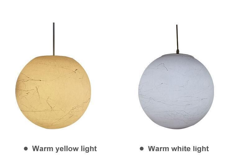 Indoor Decoration Floating Moon Lamp 3D Planet Night Light Children Gift Moon Pendant Lamp