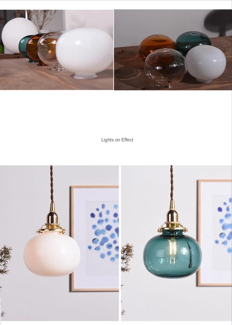 LED Pendant Lights Glass Home Decoration Indoor Lighting Kitchen Decoration Lights (WH-GP-71)