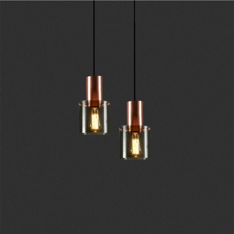 Modern Glass Pendant Lamp LED Hanging Light Living Dining Bedroom Bedside Bar Decor Minimalist Designer Lamp (WH-GP-90)