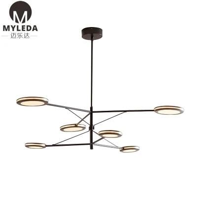 Modern Restaurant Decorative Metal LED Pendant Lamp