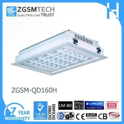 High Power IP66 Industrial Lighting 160W LED Warehouse Light