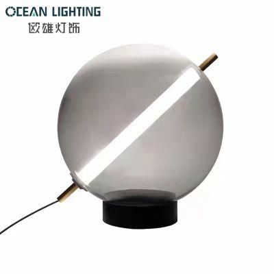 Table Lamp Modern Reading Light Glass Table Lamp