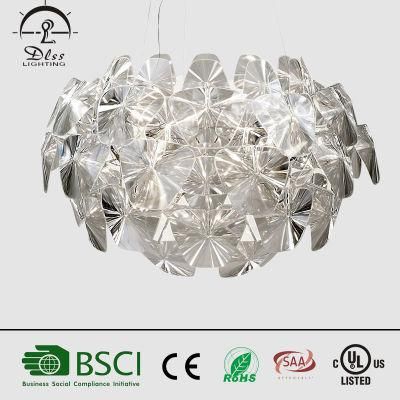 European Style Creative Living Room Project Lighting PC Pendant Light