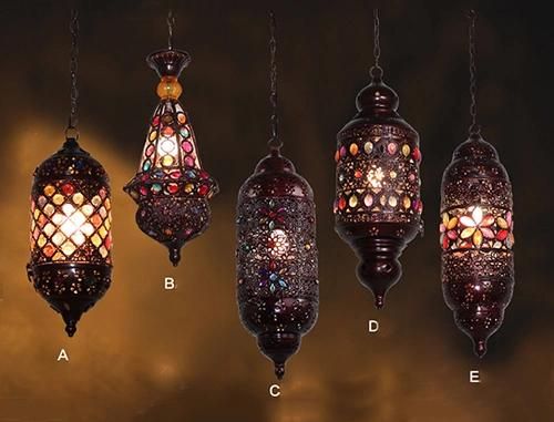 Arabic Pendant Lamp Home Lighting Hanging Pendant Light for Coffee Bar Restaurant Decoration