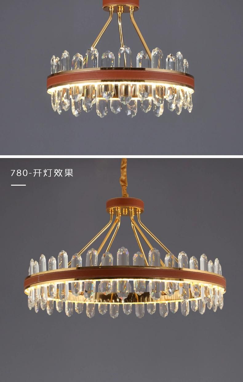 Fashion Luxury Style Modern Indoor Decoration LED Ceiling Pendant Lighting
