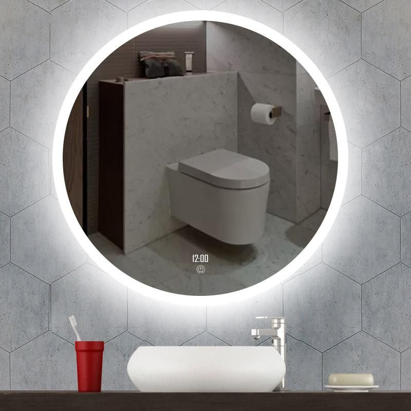 Wholesale Touch Control Indoor Aluminium Square LED Makeup Mirror Wall Lamp Lighting for Bathroom