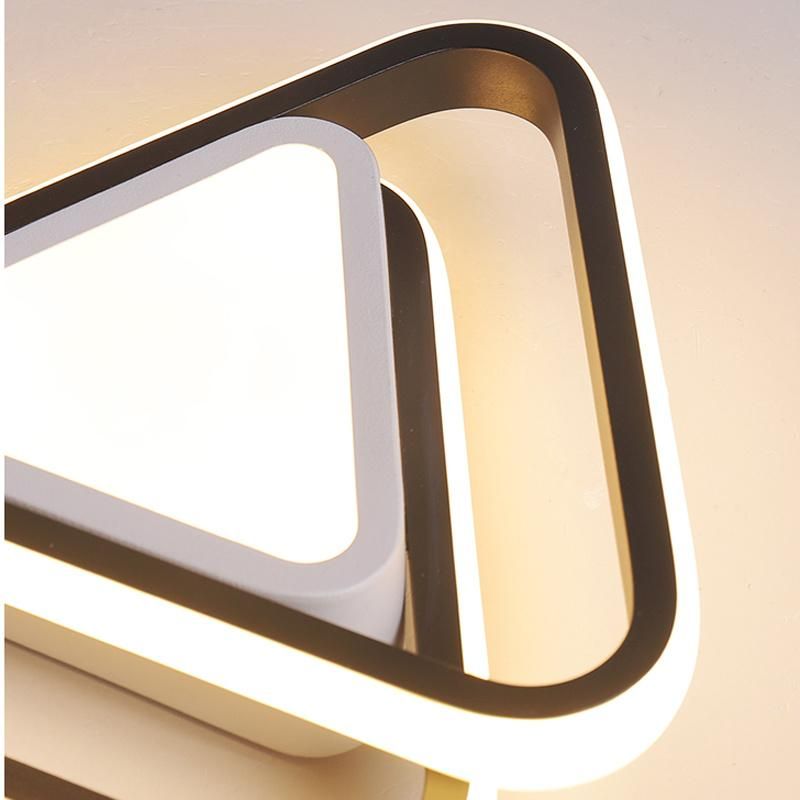 Double Triangle Ceiling Light Creative Hallway Light Corridor Lamp Bedroom Light