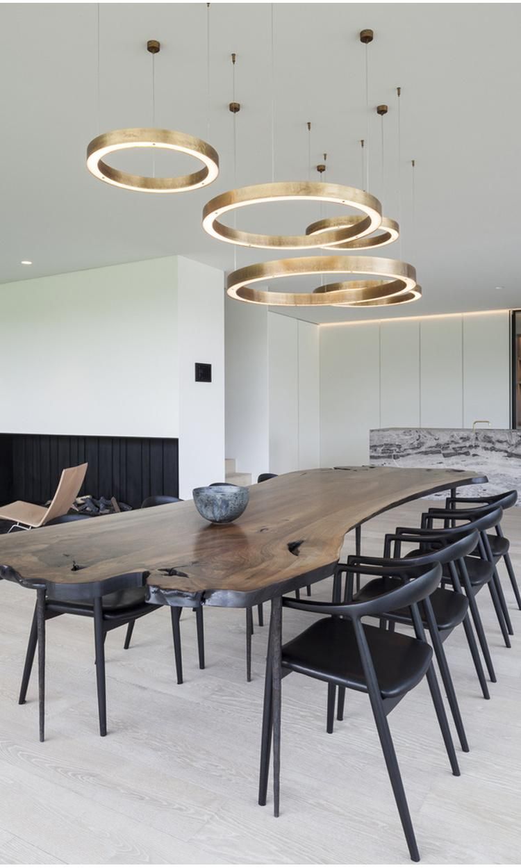 New Product Decorative Commercial Hotel Staircase Show Room Custom Round Chandelier Light