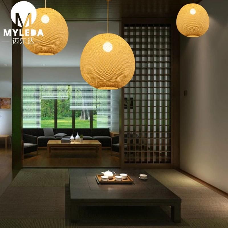 Cage Traditional Handmade Bamboo Lamp Pendant Light