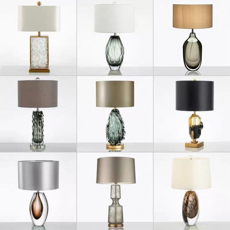 Art Shape Bedside Lamp Beautiful Table Light with a Variety of Lampshades Unique Especial Desk Lamp