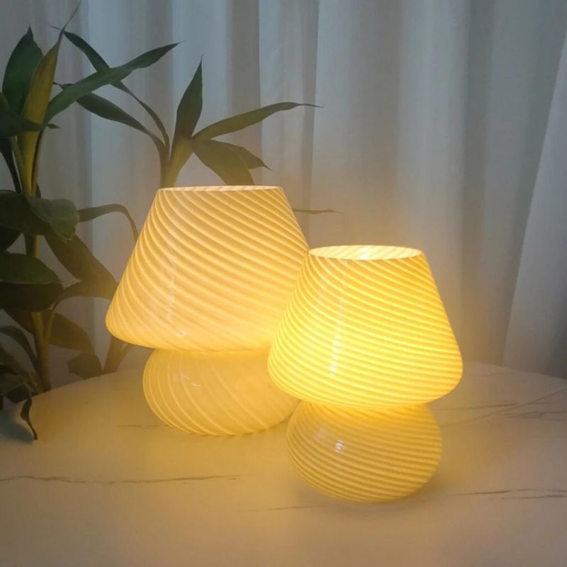 LED Desk Lamp Mushroom LED Study Light Table Lamp