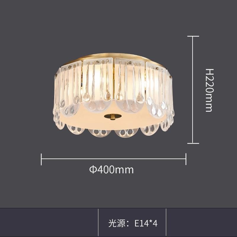 Modern Post-Modern Ceiling Lamp Warm and Romantic Small Living Room Lamp MID Century Ceiling Lamp (WH-CA-82)