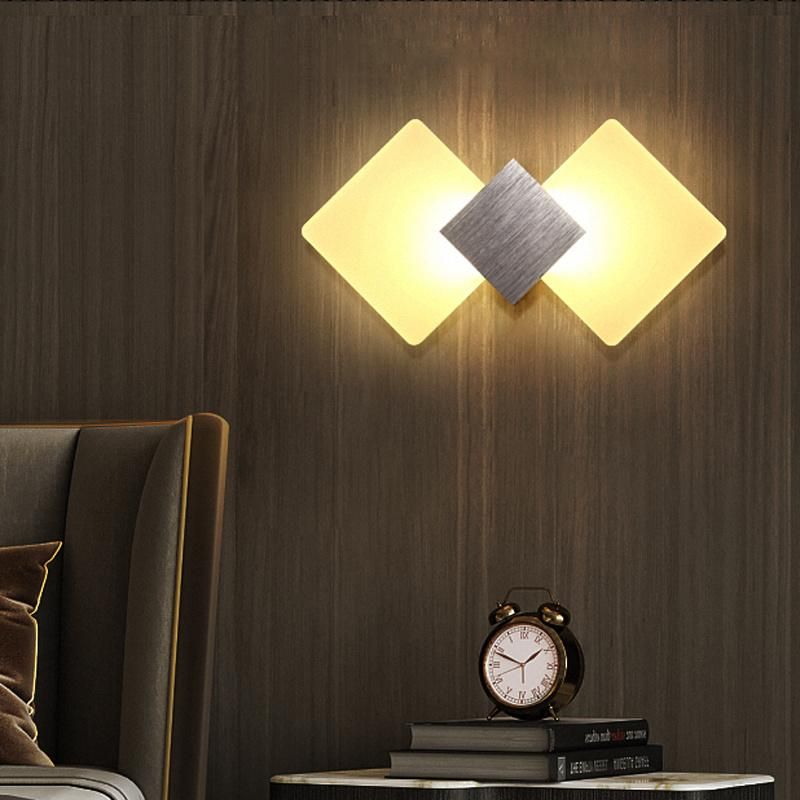 LED Bedhead Creative Light TV Background Wall Bedroom Decoration Personality Wall Lamp