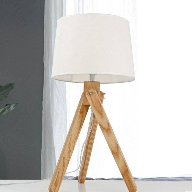 Wooden Tripod Design Floor Lamp Table Lamp Bedside Lamp