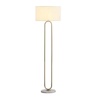 Postmodern Living Room Vertical Table Lamp Decoration Metal Bedroom Bedside Light Double Iron Tube Hotel UL Hotel Floor Lamp