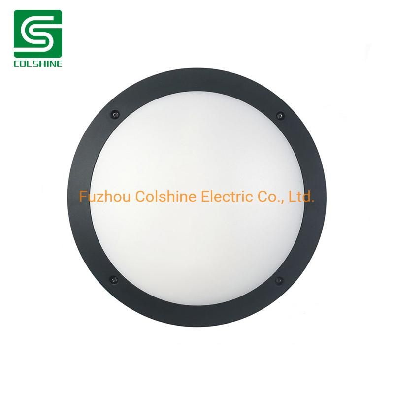 Round E27 LED Bulkhead Wall Light Aluminum Outdoor Bulkhead Lamp