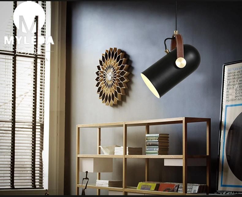Simple Retro Iron Hanging LED Pendant Lamp