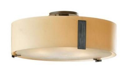 Modern Three-Light Ceiling Light for Indoor Damp