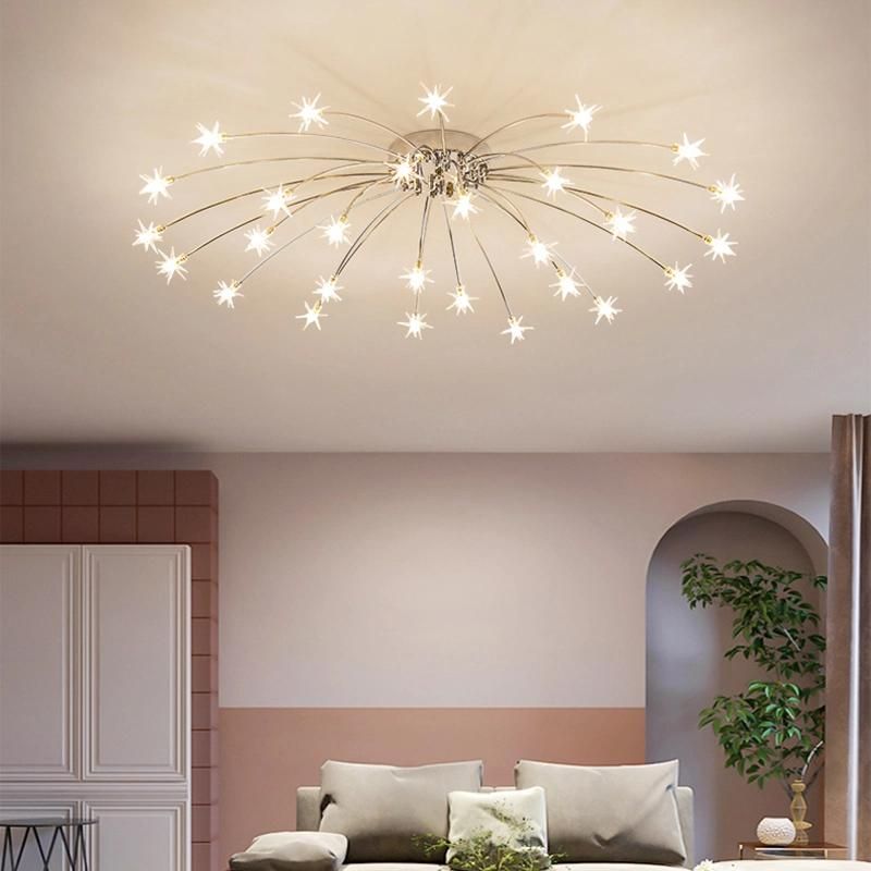 Metal Crystal More Lightsource Ceiling Lamp Living Room Lamp Bedroom Lamp