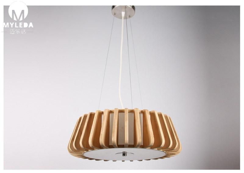 Handmade Bamboo Lampshade Pendant Chandelier Light for Home Restaurant Bar