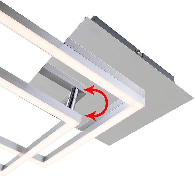 Nordic Modern Minimalist Style Indoor Lighting LED Remote Control Ceiling Light