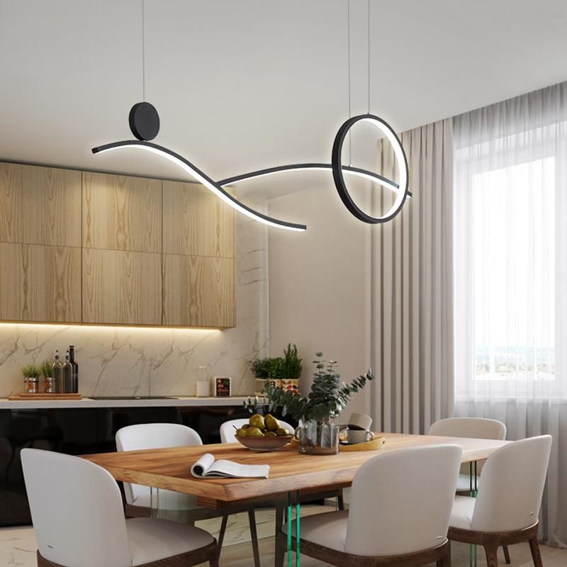 LED Dining Room Light Nordic Living Room Chandelier Nordic Pendant Lamp