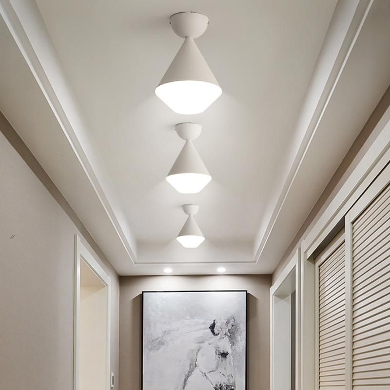 Simple Iron Dressingroom Light Modern Ceiling Lamp Corridor Light Hallway Lamp