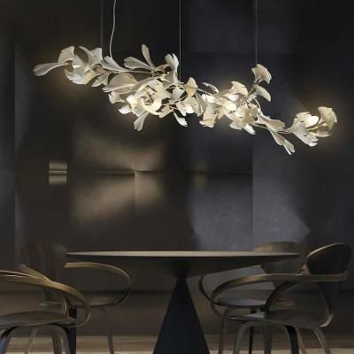 Living Room All Copper Chandelier Creative Dining Sand Table Chandelier