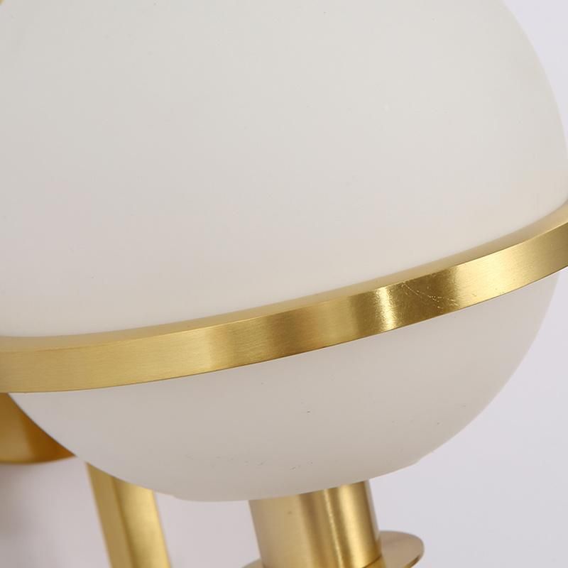 Postmodern Glass Wall Lamp Bedroom Bedside Lamp Dining Room Corridor Light