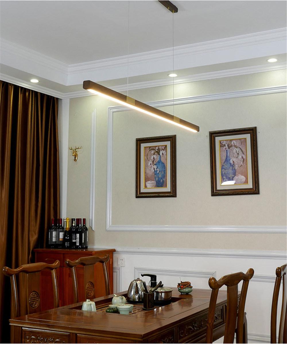 Modern Wood LED Pendant Lighting
