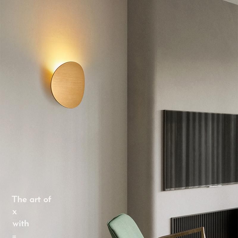 Wall Lamp LED Modern Bedside Nordic Round Living Room Wall Lamp