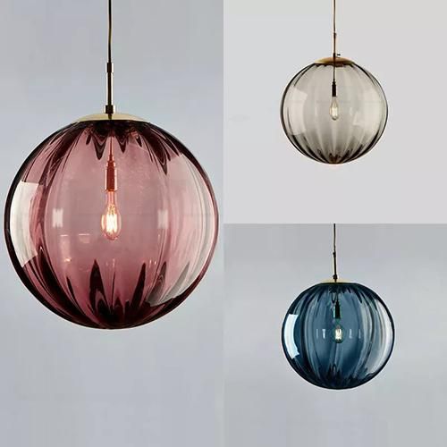 Modern Pendant Lamp with Glass for Restaurant Home Decoration