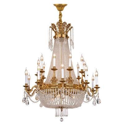 Fancy Lustre Moderne Gold Chandelier Crystal, Restaurants Lamparas Lamps crystal