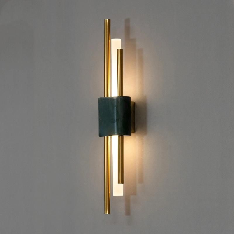 Marble Wall Lamp Modern LED Wall Lamps for Living Room Bedroom Loft Decor Home Bedside Wall Light (WH-OR-103)
