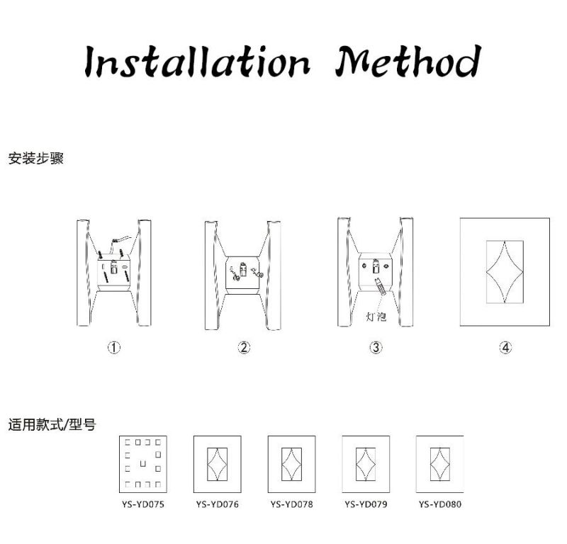 Modern Original Idea Wall Light New Design Decoration Home