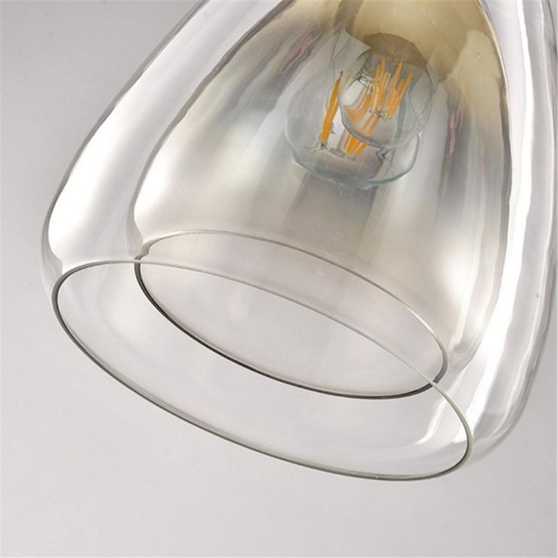 Modern Simple Design Restaurant LED Pendant Lights Dining Room Creativity Glass E27 Hanglamp Bar Kitchen Hanging Lights Fixtures