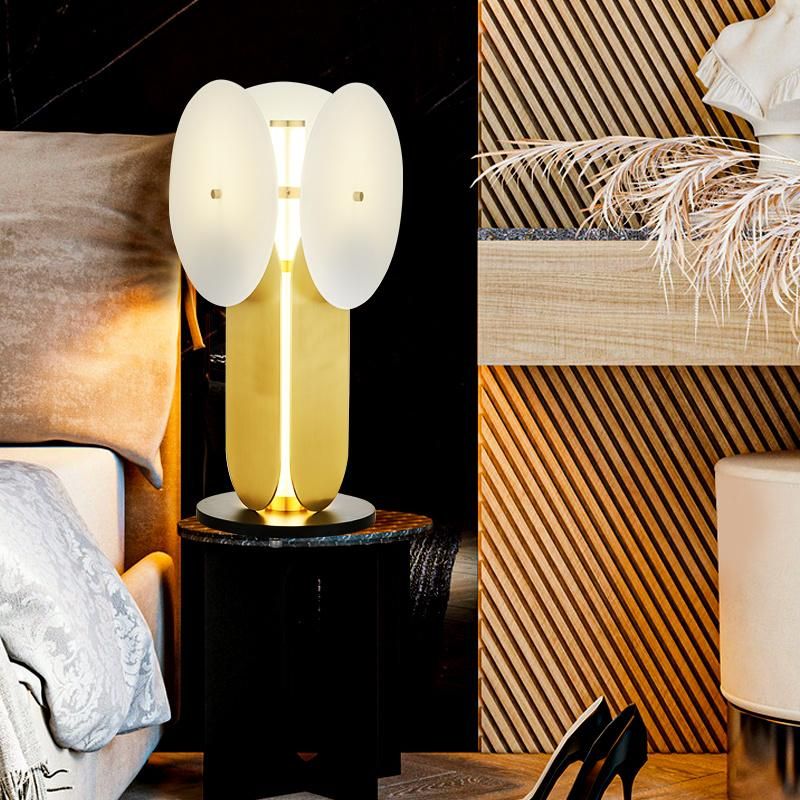 Bedroom Nordic Bedside Modern Minimalist Living Room Study Reading Room Creative Personality Light Luxury Glass Table Lamp