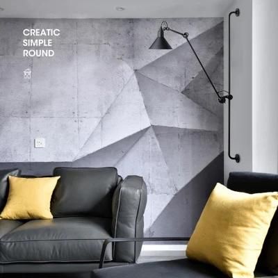 Creative Industrial Telescopic Arm Bedroom Headbed Light Living Room Study Reading Wall Lamp