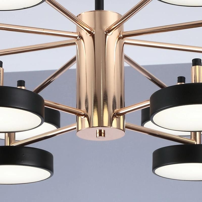Modern LED Chandelier Lighting for Living Room Bedroom Restaurant Kitchen Ceiling Chandeliers White Color Indoor Hanging Lights